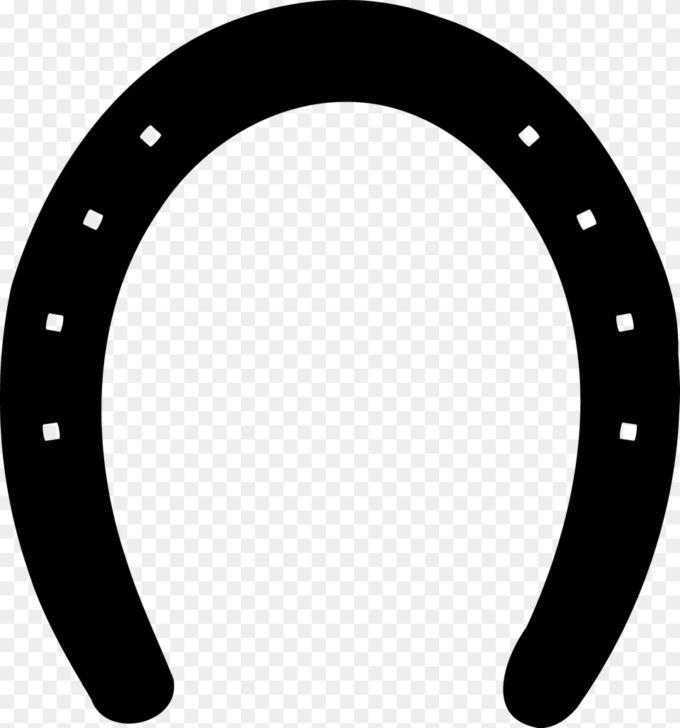 Horseshoe Silhouette, Clothing, Hardhat, Helmet Free Png Download