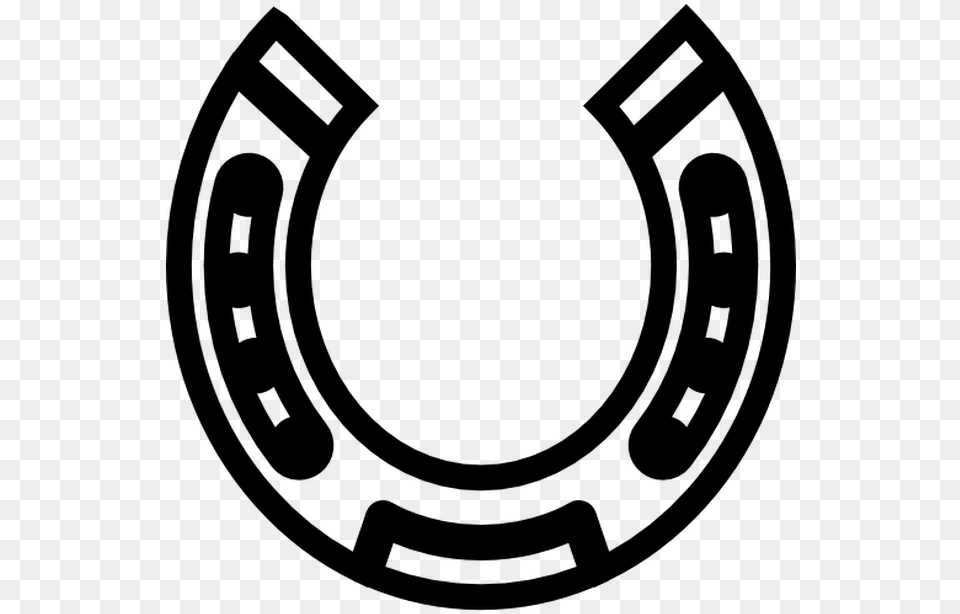 Horseshoe Vector Forma Ferro Di Cavallo, Gray Free Transparent Png