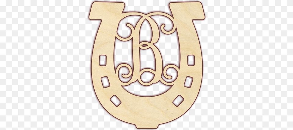 Horseshoe With Monogram Horseshoe, Text Free Transparent Png