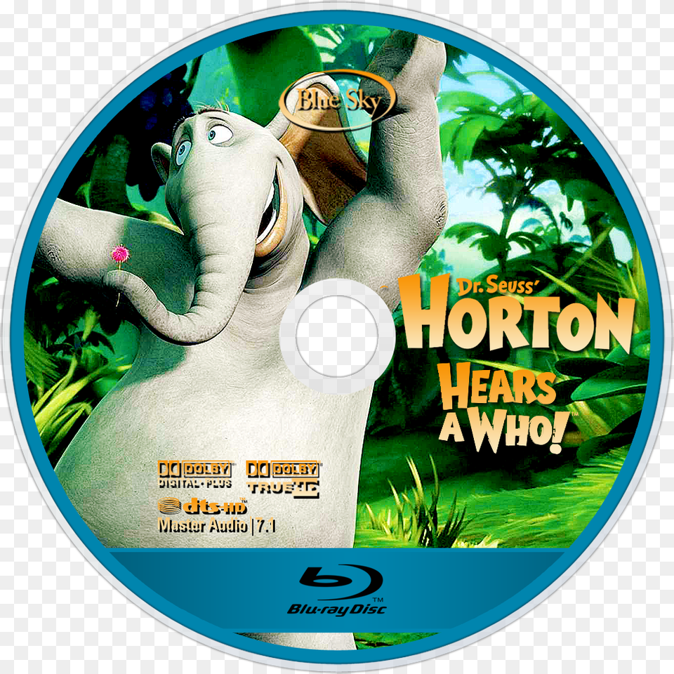 Horton Hears A Who Feet, Disk, Dvd Png Image