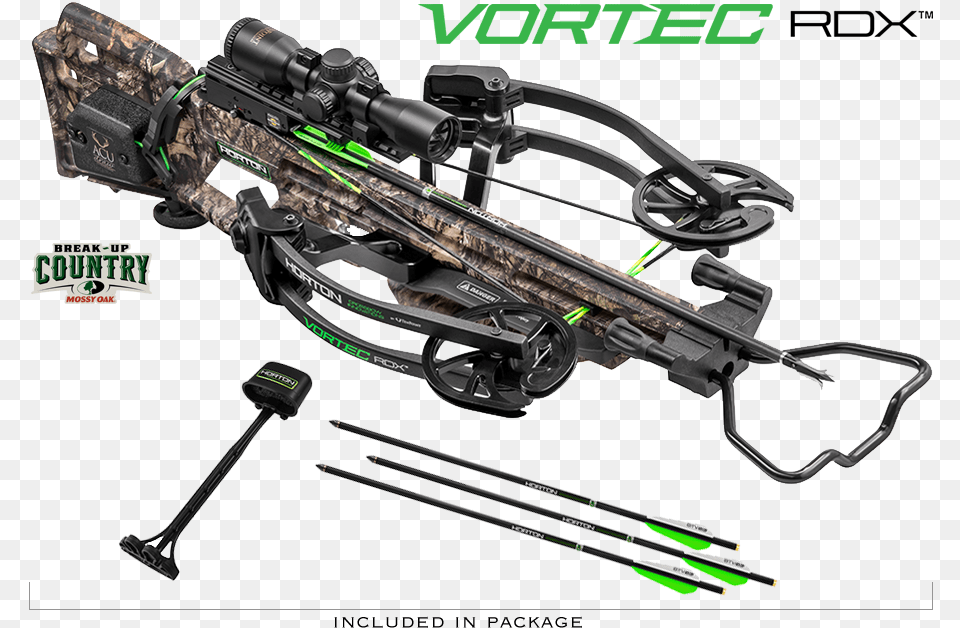 Horton Vortec Rdx Crossbow Package Horton Vortec Rdx Crossbow, Weapon, Arrow, Machine, Wheel Png