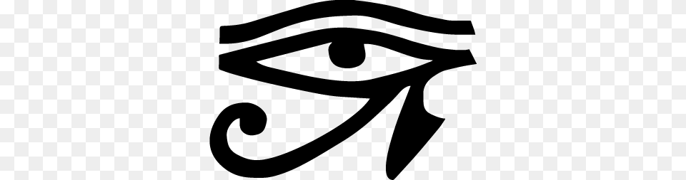 Horus Eye Sticker, Stencil, Text, Machine, Wheel Free Png