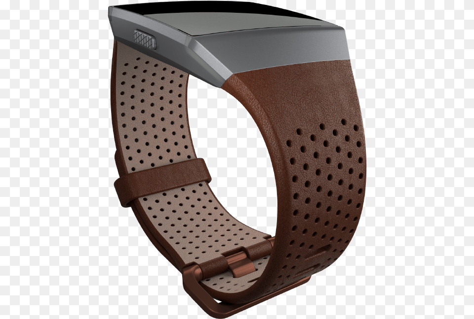 Horween Leather Band Fitbit Ionic Leather Strap, Wristwatch, Person, Accessories, Body Part Free Png