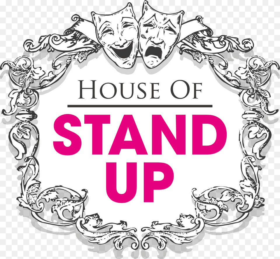 Hos Poster Logo House Of Stand Up, Face, Head, Person, Baby Png