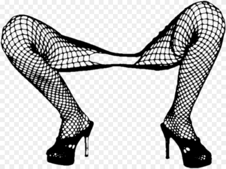 Hose Tights Pantyhose Fishnet Fishnet Stocking Transparent, Clothing, Footwear, High Heel, Shoe Free Png