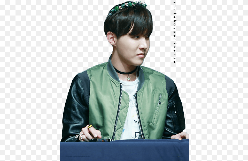 Hoseok Bts Jhope Green Aesthetic, Jacket, Clothing, Coat, Accessories Free Transparent Png