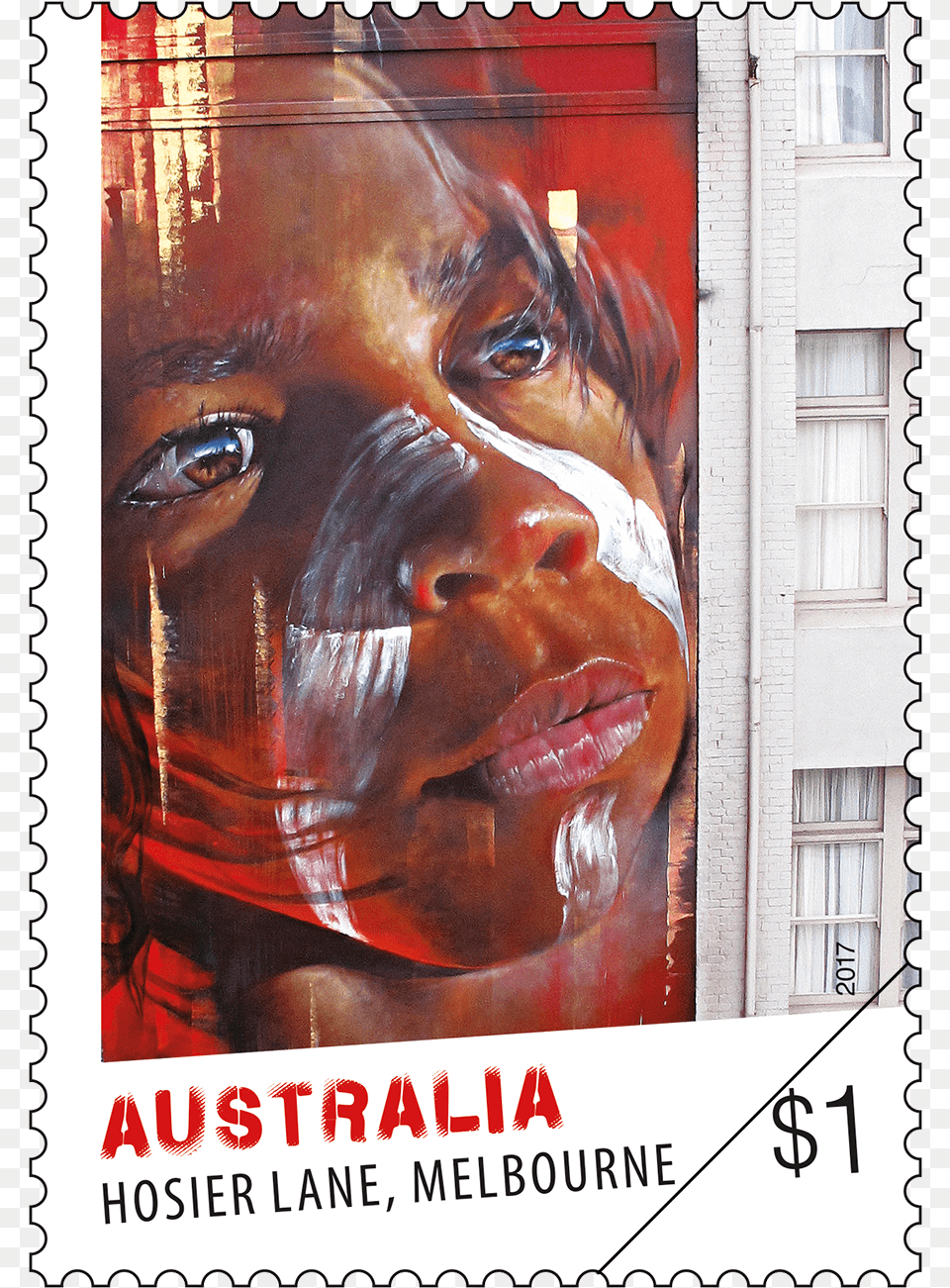 Hosier Inc Paint Up Project Round 1 Adnate, Postage Stamp, Face, Head, Person Free Png Download