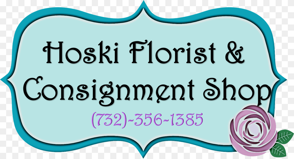 Hoski Florist Amp Consignments Shop Love Christmas Square Car Magnet 3quot X, Flower, Plant, Rose, Text Png