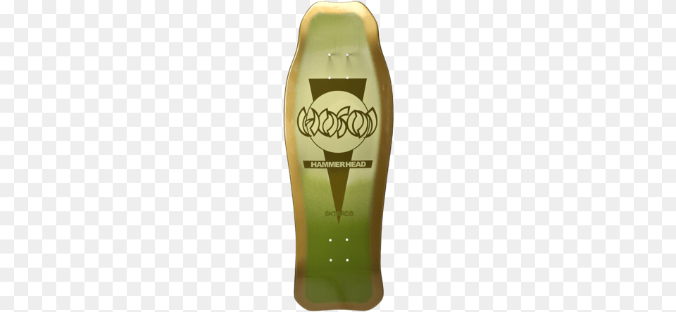 Hosoi Hammerhead Double Kick Sunburst Deck Green Skateboard, Alcohol, Beer, Beverage, Bottle Free Png Download