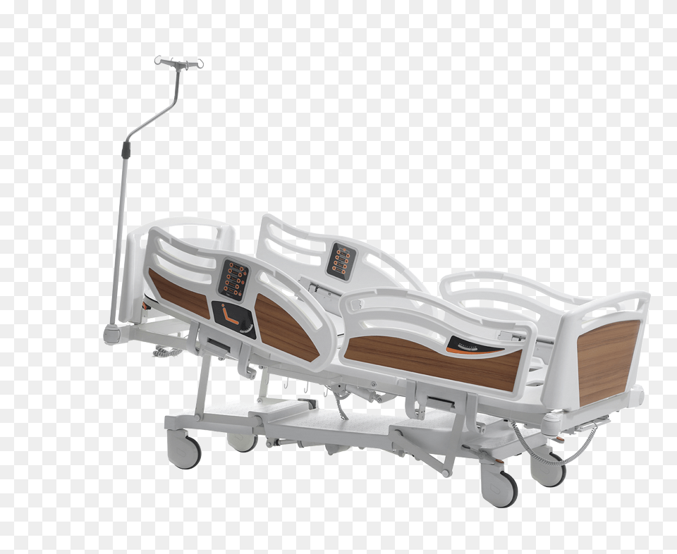 Hospital Bed With 4 Motors Karyola, Architecture, Building, Crib, Furniture Png Image