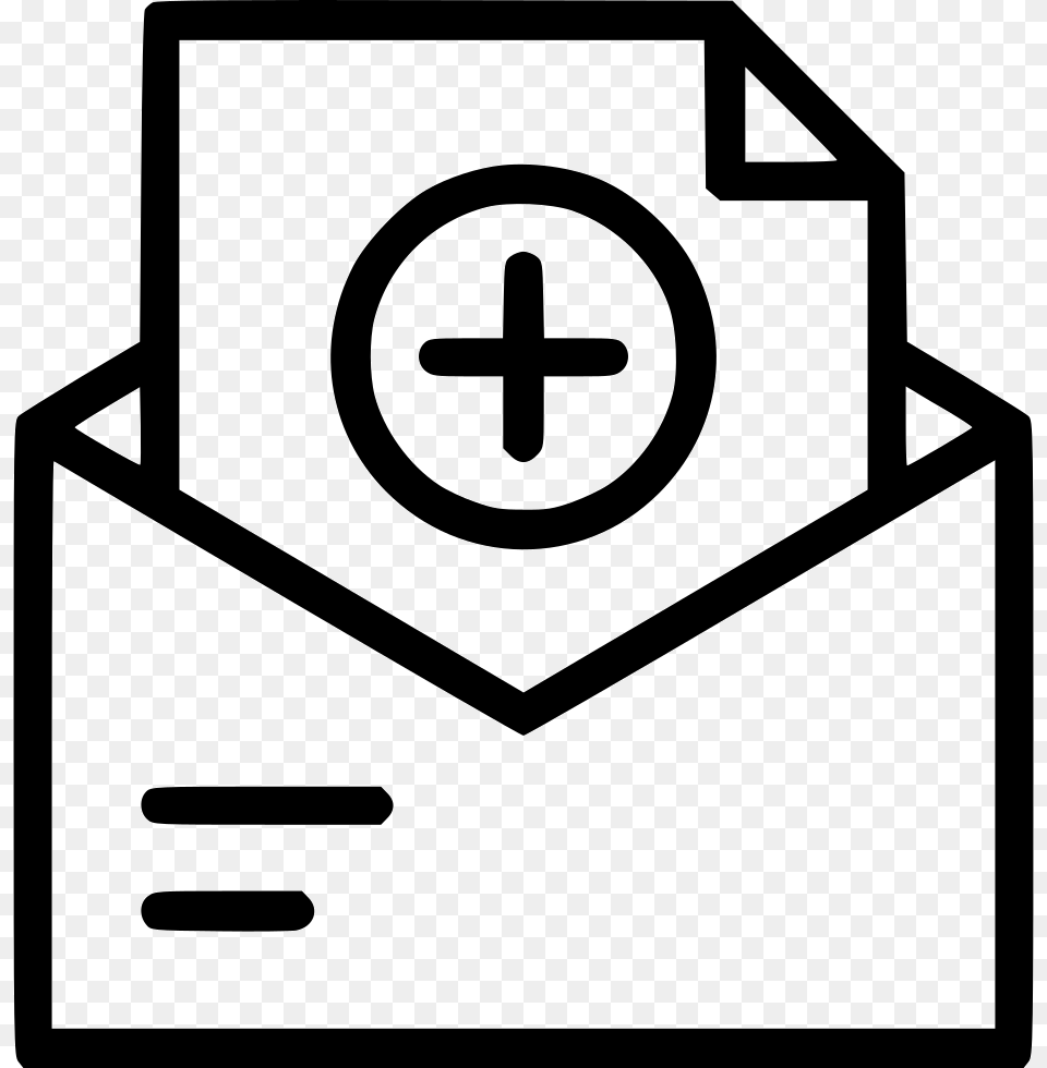 Hospital Bill Mail Letter Email Envelope Svg Icon Invitation Icon Png