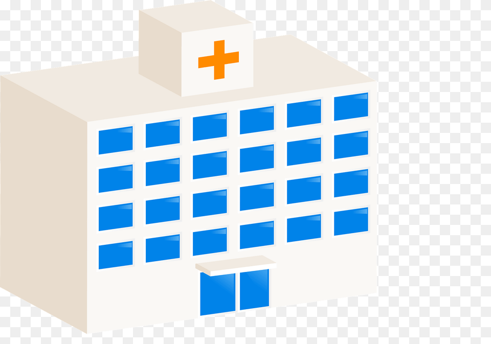 Hospital Building Clipart, Cabinet, Furniture, First Aid Free Png Download
