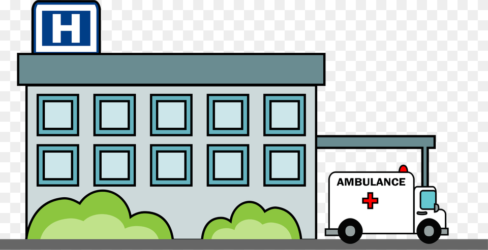 Hospital Building Icons, Transportation, Van, Vehicle, Ambulance Png