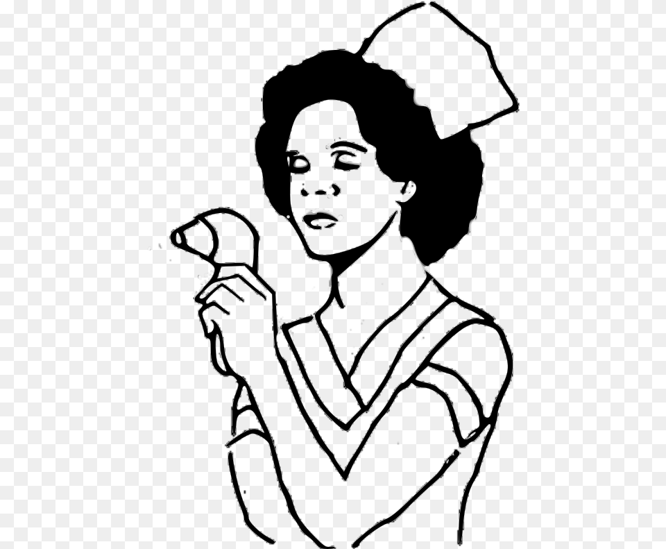 Hospital Clip Art Download Nurse Black And White Clipart, Adult, Photography, Person, Man Png Image