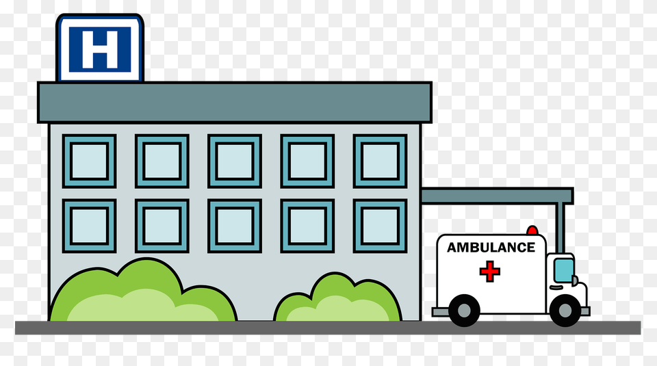 Hospital Clipart, Transportation, Van, Vehicle, Ambulance Png Image
