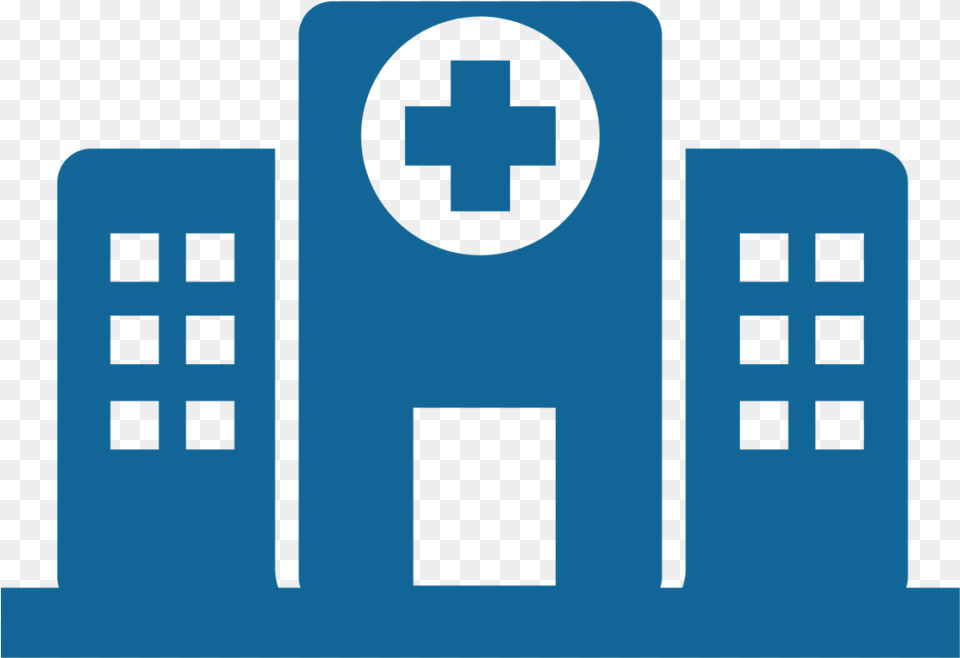 Hospital Clipart Black Hospital Building, Logo, Symbol Free Png Download