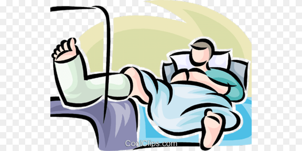 Hospital Clipart Hospital Bed, Person, Sleeping, Reading Png Image