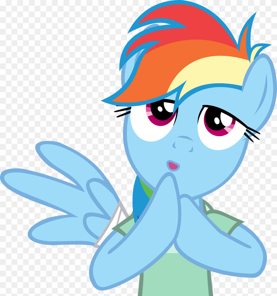 Hospital Gown Clipart Rainbow Dash, Baby, Person, Book, Comics Png