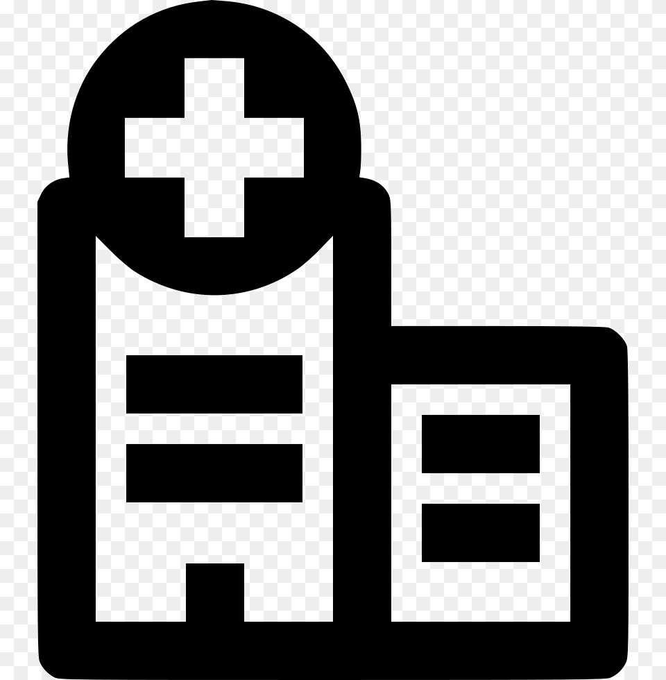 Hospital Health, First Aid, Cross, Symbol, Stencil Free Png Download