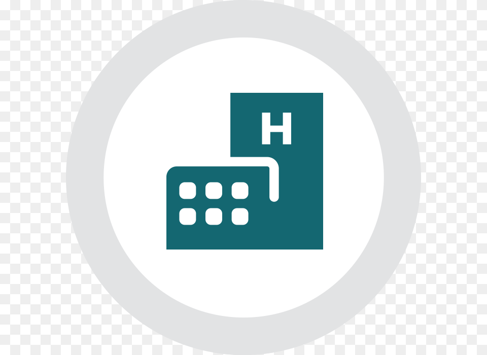 Hospital Icon Health, Disk, Text Free Png
