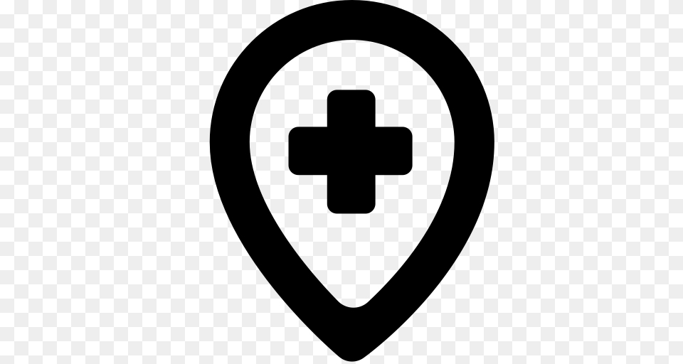 Hospital Icon With And Vector Format For Unlimited, Gray Free Png