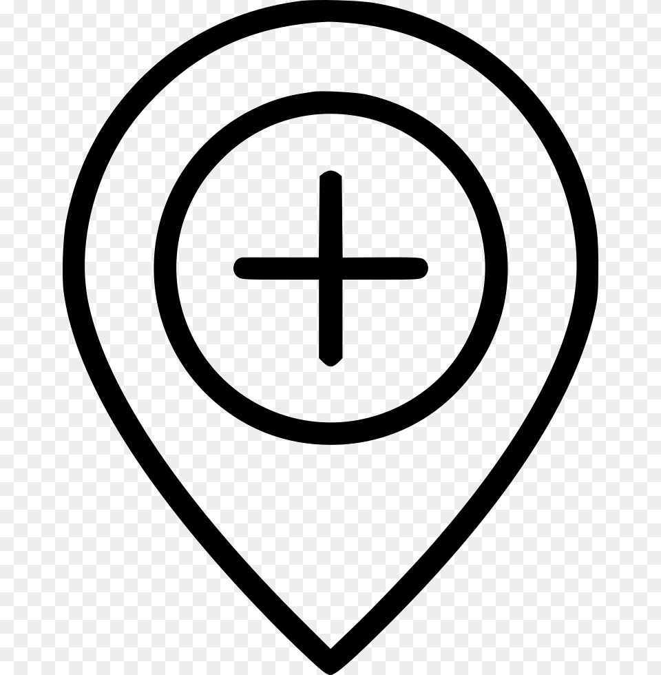Hospital Map Marker Pin Doctor Localizador Icone, Cross, Symbol Free Transparent Png