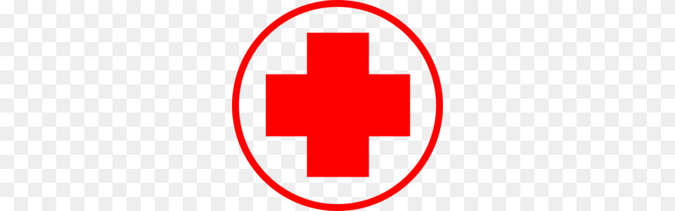 Hospital Red Simple Clip Art, First Aid, Logo, Red Cross, Symbol Free Png