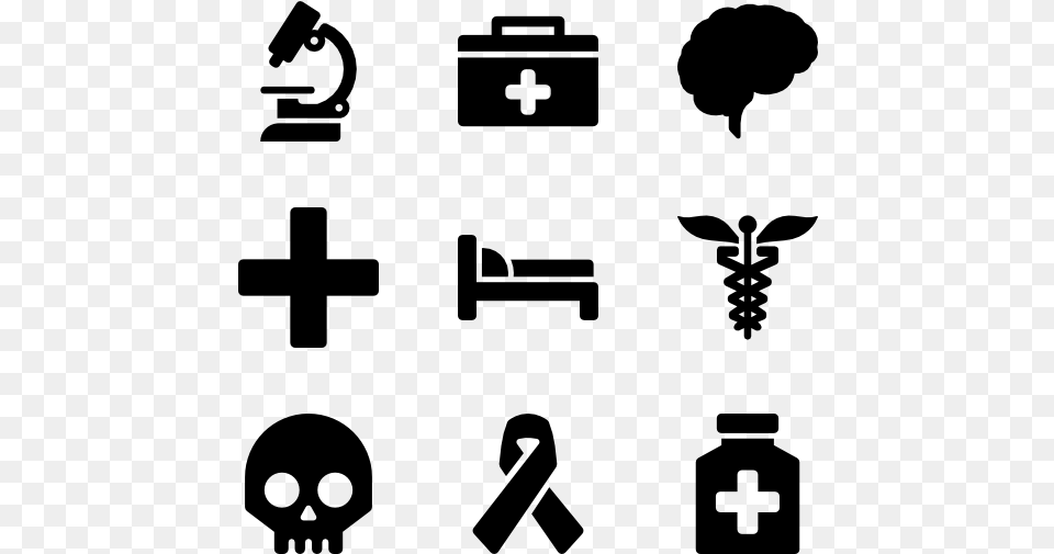 Hospital Sign Icon Packs Audio Equipment Icon, Gray Free Png Download