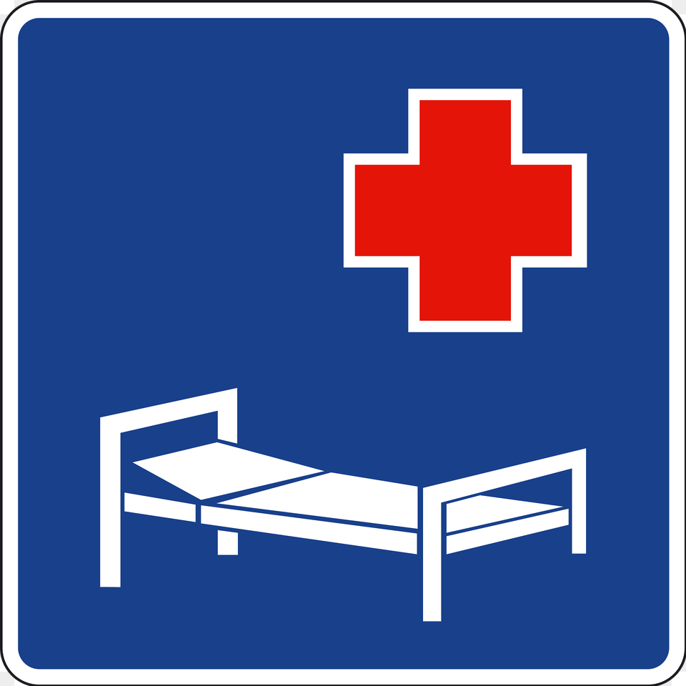 Hospital Sign In Spain Clipart, Logo, First Aid, Symbol, Red Cross Free Png