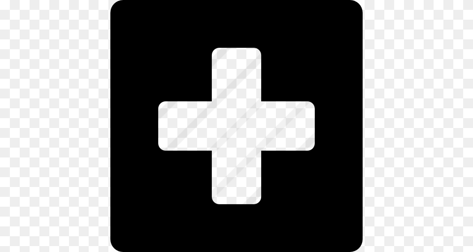 Hospital Symbol, Gray Png