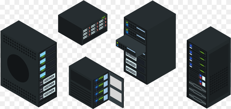 Hosted Servers Storage Rackmounted Servers Icon Electronics, Computer, Hardware, Server, Computer Hardware Png Image