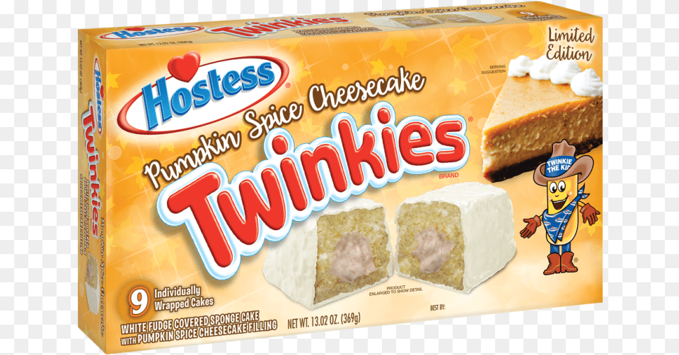 Hostess Snacks Hostess Pumpkin Spice Twinkies 1358 Oz Box, Birthday Cake, Cake, Cream, Dessert Png
