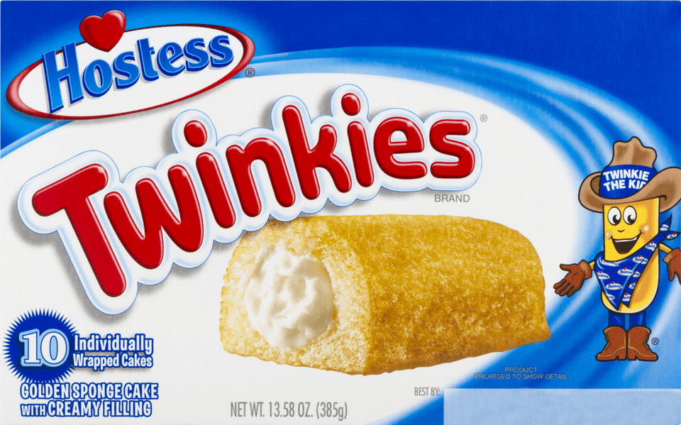 Hostess Twinkies 10 Pack, Bread, Food, Baby, Person Free Png