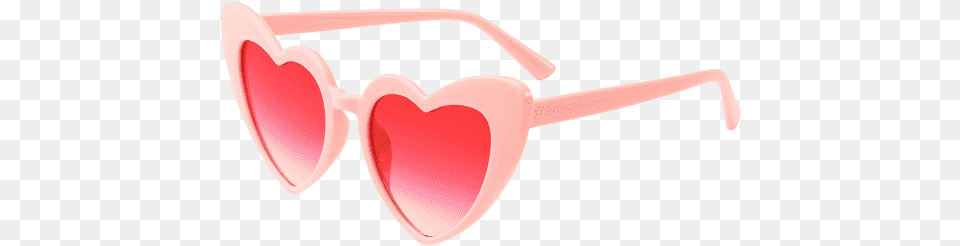 Hot 2018 Heart Shape Sunglasses In Pink Frame Pink Shaped Sunglasses Lentes Heart, Accessories, Glasses Free Transparent Png
