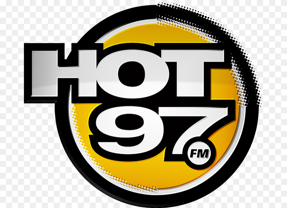 Hot 97 Logo, Symbol, Disk, Text Free Transparent Png