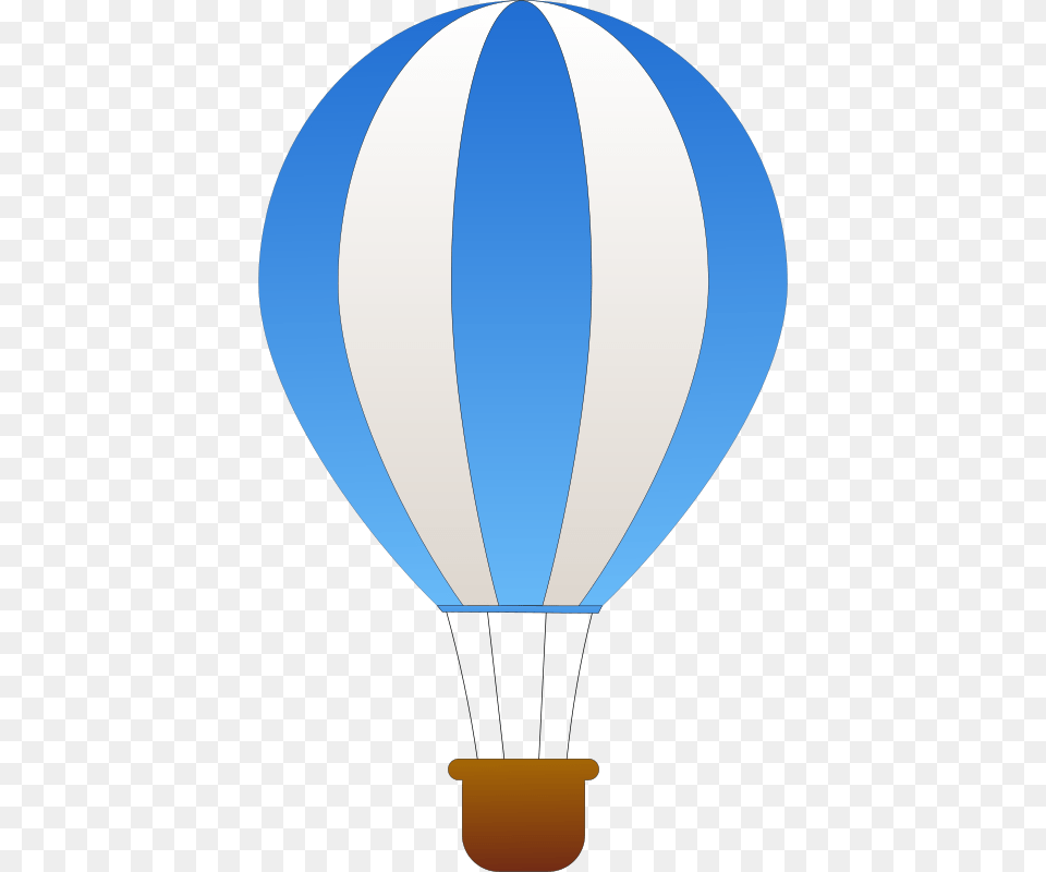 Hot Air Ballon Blue Hot Air Balloon Vector, Aircraft, Hot Air Balloon, Transportation, Vehicle Png Image