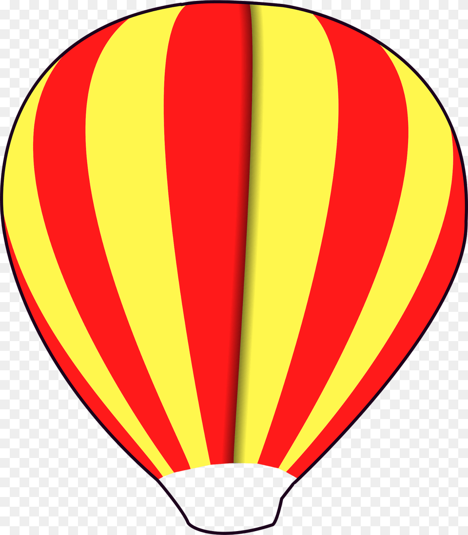 Hot Air Ballon Clipart, Aircraft, Hot Air Balloon, Transportation, Vehicle Png Image