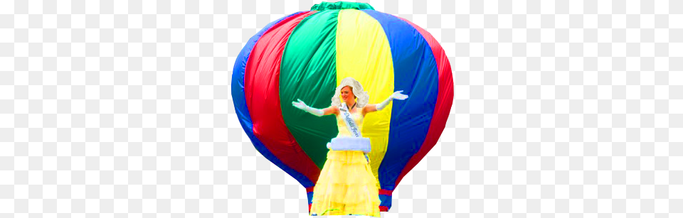 Hot Air Balloon, Adult, Wedding, Person, Female Free Png