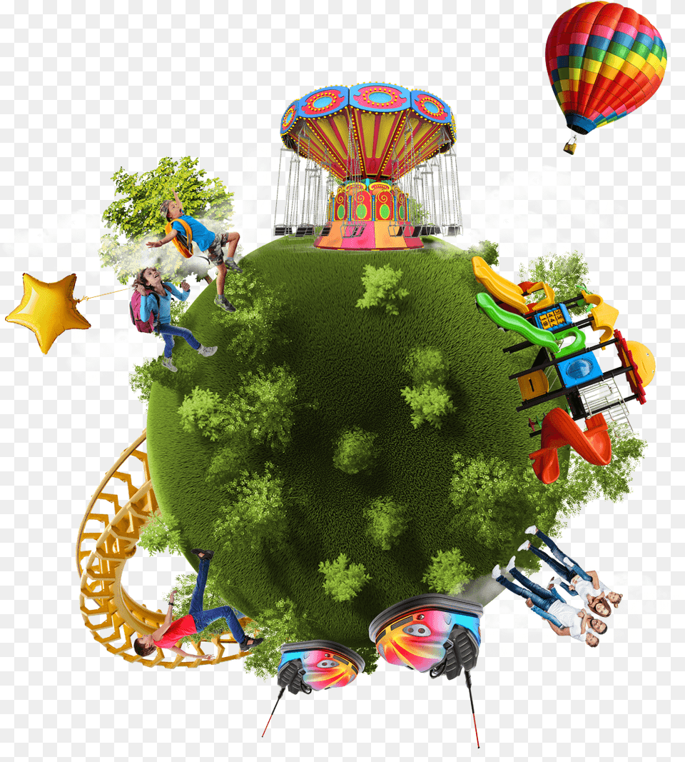 Hot Air Balloon, Male, Person, Boy, Child Free Png Download