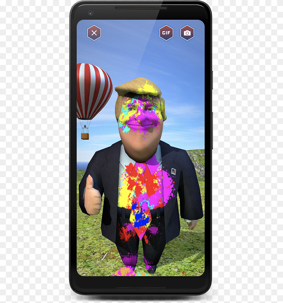 Hot Air Balloon, Person, Aircraft, Face, Head Png Image