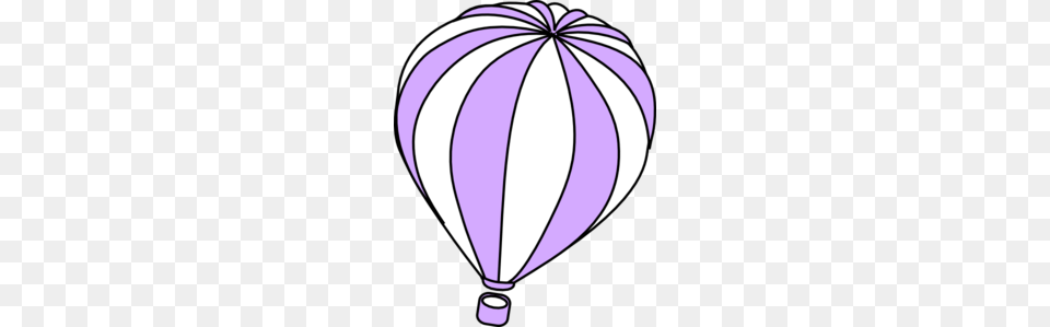 Hot Air Balloon Basket Clip Art Black And White, Aircraft, Transportation, Vehicle, Hot Air Balloon Png Image
