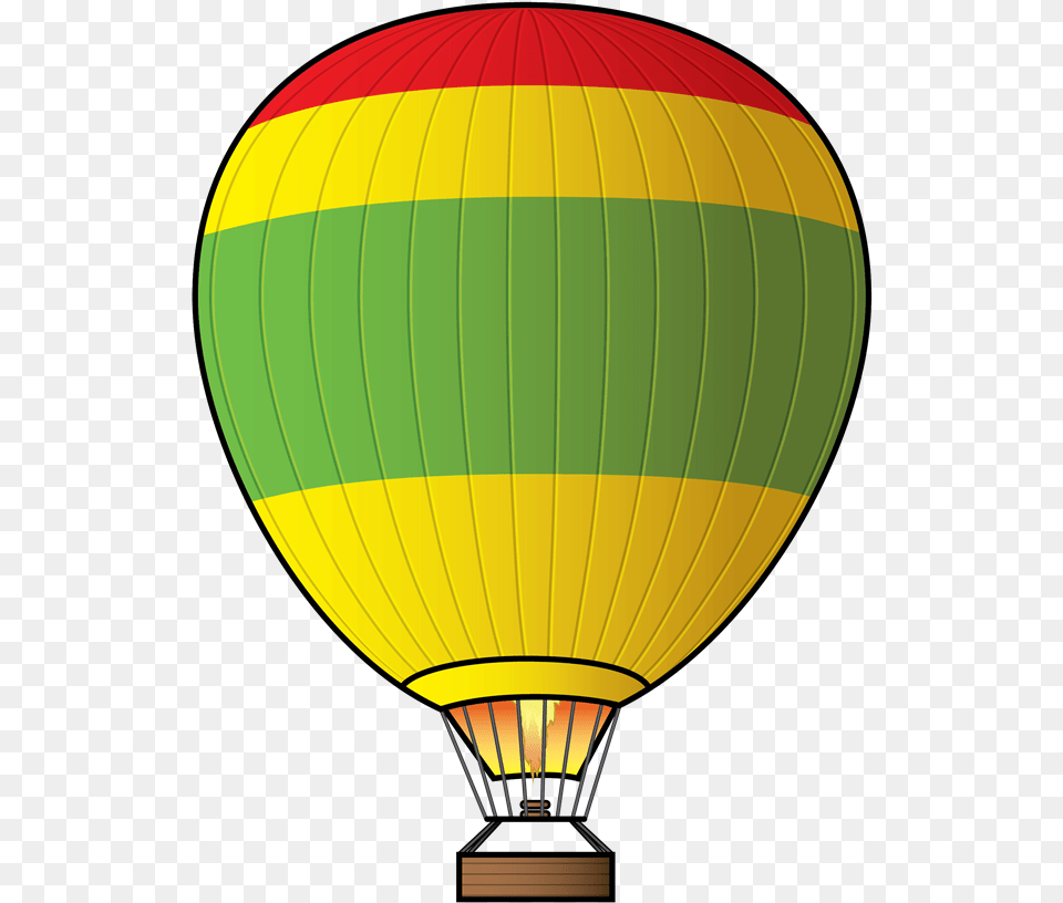 Hot Air Balloon Clip Art Hot Air Balloon Clipart With Fire, Aircraft, Hot Air Balloon, Transportation, Vehicle Png