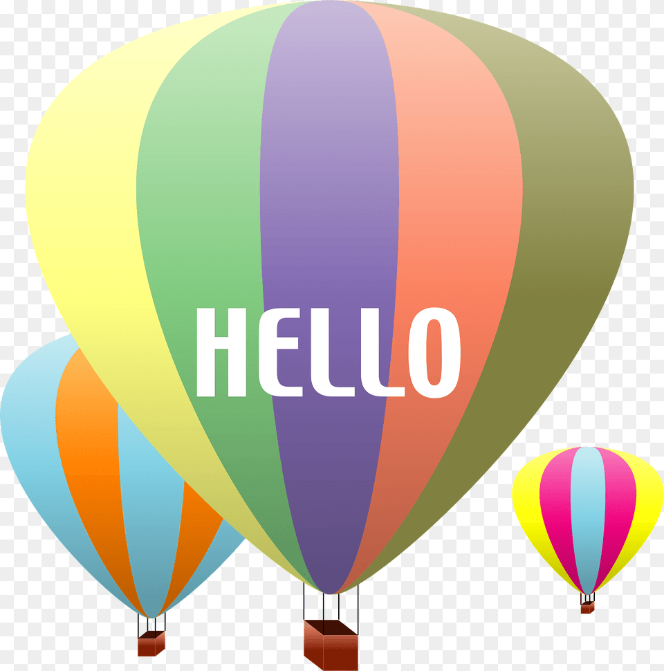 Hot Air Balloon Clipart, Aircraft, Transportation, Vehicle, Hot Air Balloon Free Png