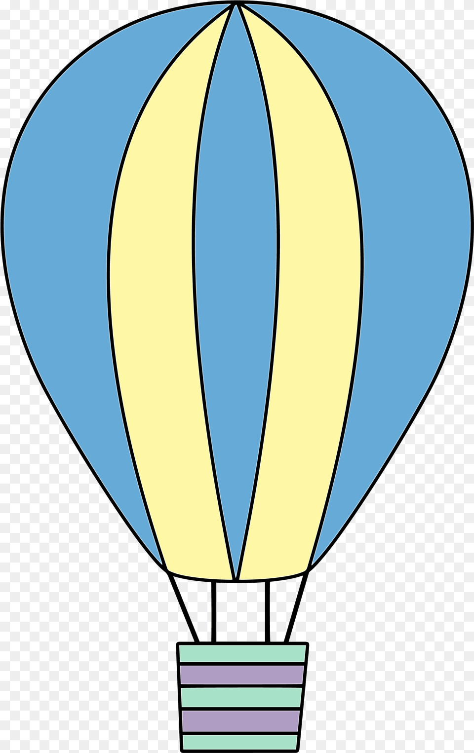 Hot Air Balloon Clipart 4th July Urso Baloeiro, Aircraft, Transportation, Vehicle, Hot Air Balloon Free Png