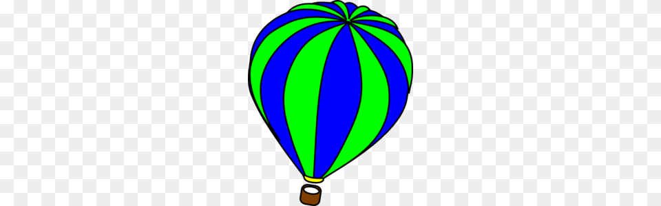 Hot Air Balloon Clipart Blue, Aircraft, Transportation, Vehicle, Hot Air Balloon Png