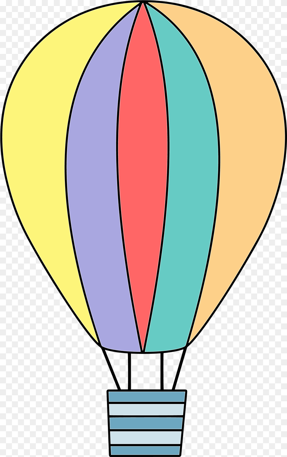 Hot Air Balloon Clipart Happy Birthday Hot Air Balloon, Aircraft, Transportation, Vehicle, Hot Air Balloon Free Png Download