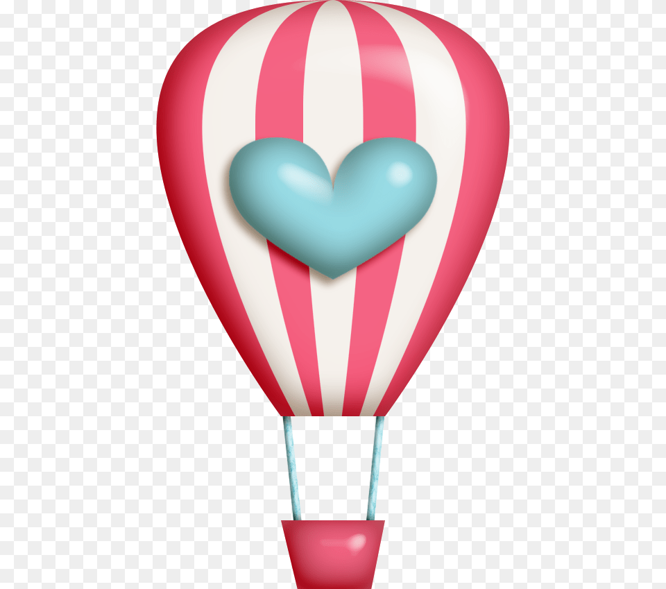 Hot Air Balloon Clipart Kawaii, Aircraft, Hot Air Balloon, Transportation, Vehicle Free Png Download