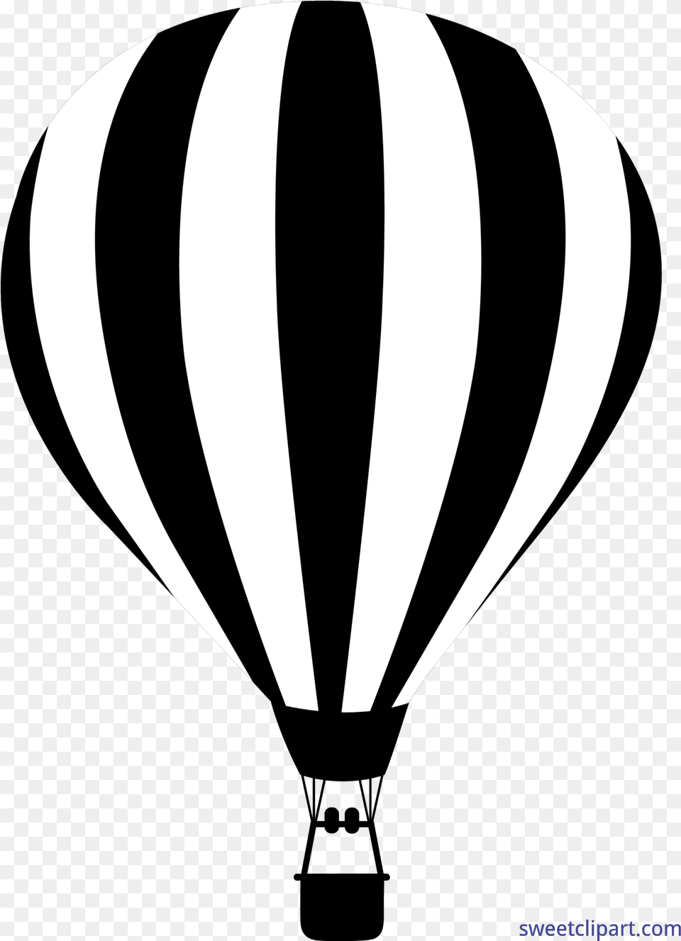 Hot Air Balloon Clipart Scene Hot Air Balloon Clip Art, Aircraft, Transportation, Vehicle, Blade Free Png Download