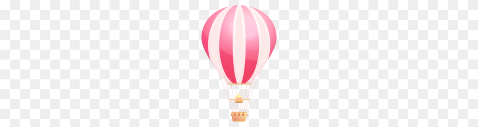 Hot Air Balloon Icon, Aircraft, Hot Air Balloon, Transportation, Vehicle Png Image