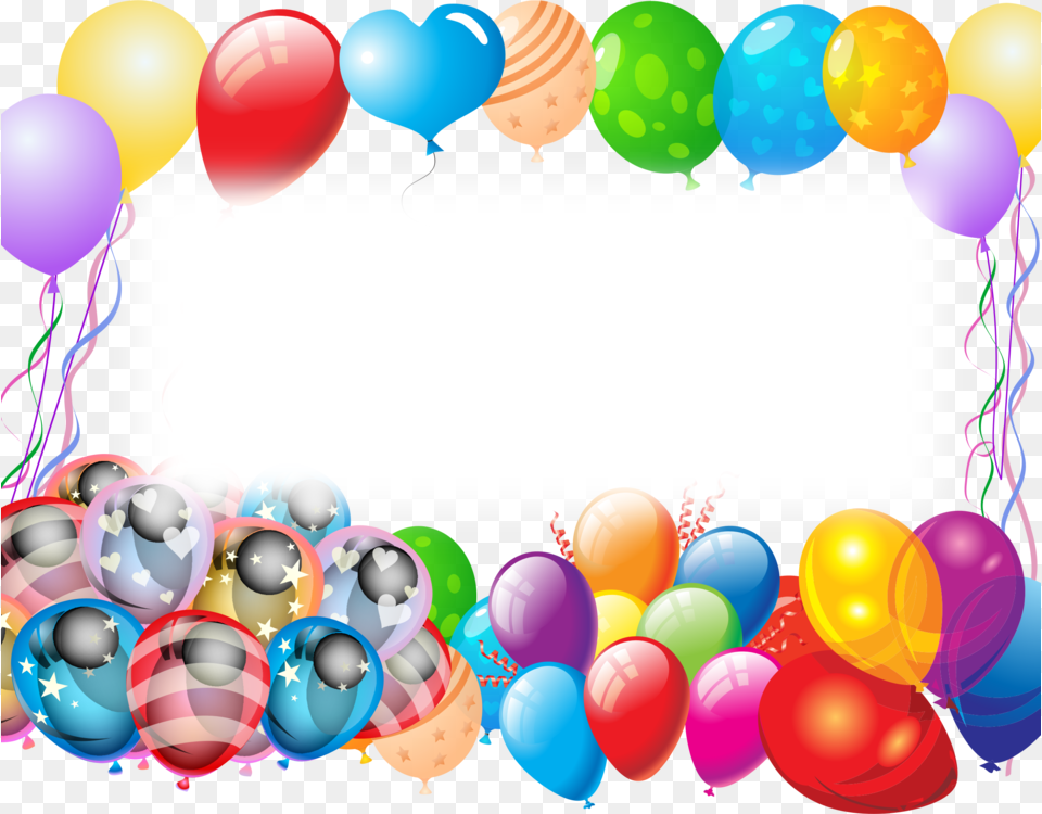 Hot Air Balloon Party Greeting Note Cards Birthday, People, Person Free Png Download